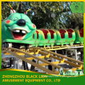 Mini Roller Coaster!!! Kiddie Amusement Rides Caterpillar Track Train,Worm Roller Coaster For Sale